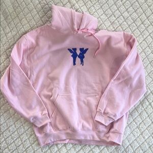 Drake & J. Cole Pink Hoodie Graphic “It’s all a blur tour Big as the what?”